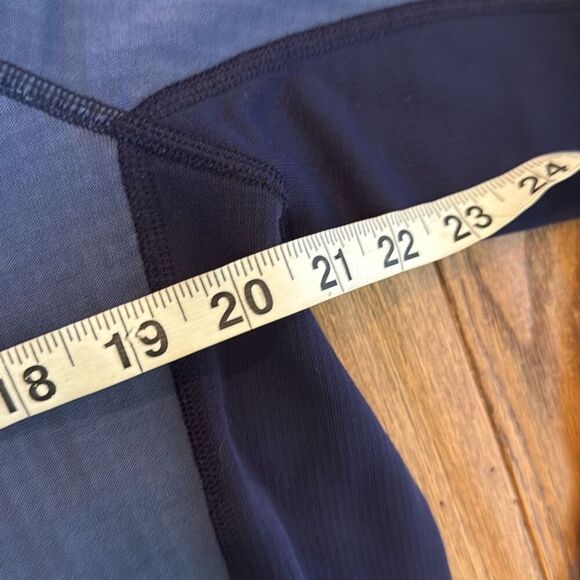 L.L. Bean Polartec blue quarter zip fleece pullover large - Picture 7 of 10